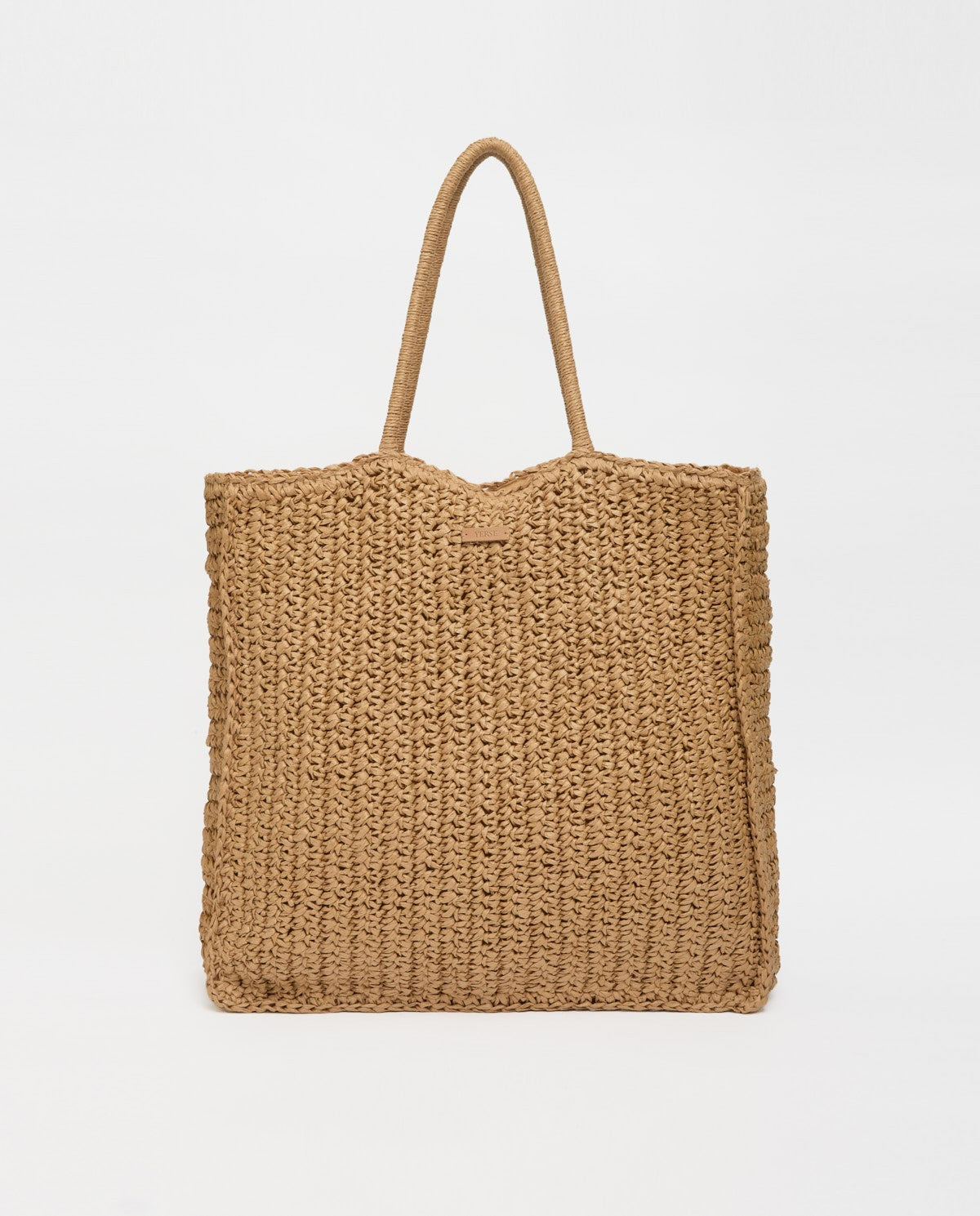 Bolso shopper rafia