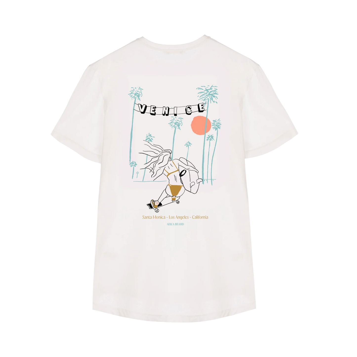 Camiseta blanca Venice