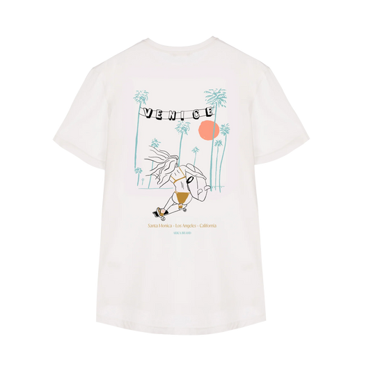 Camiseta blanca Venice