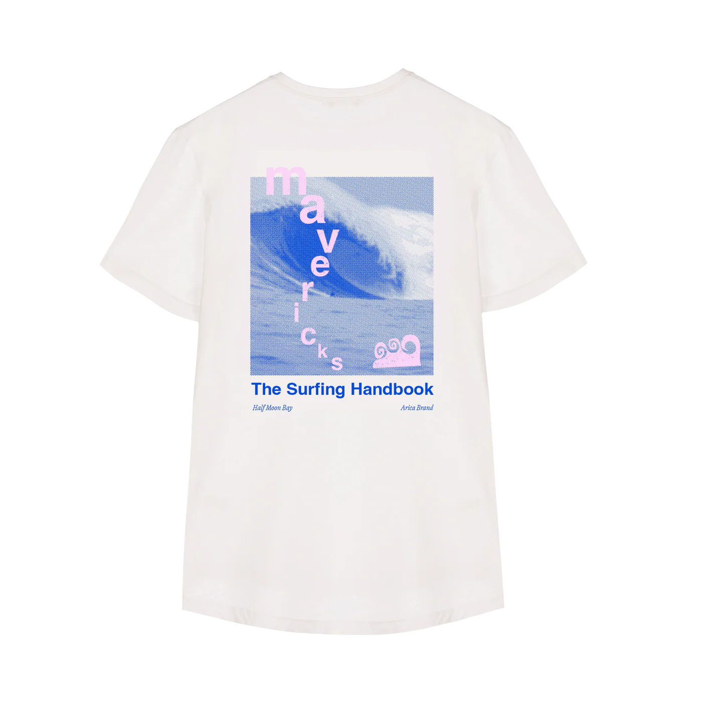 Camiseta blanca Surfing