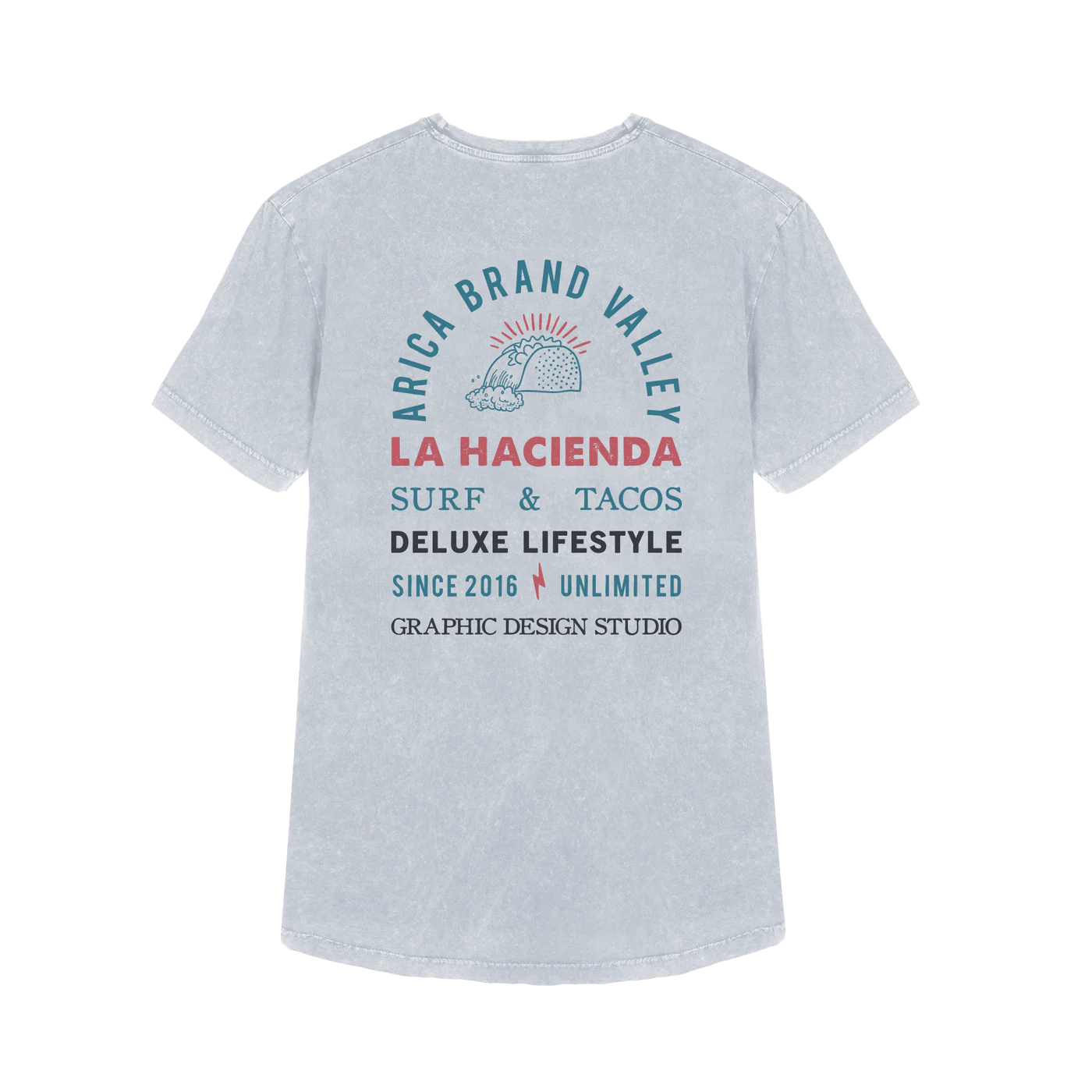 Camiseta azul claro La Hacienda