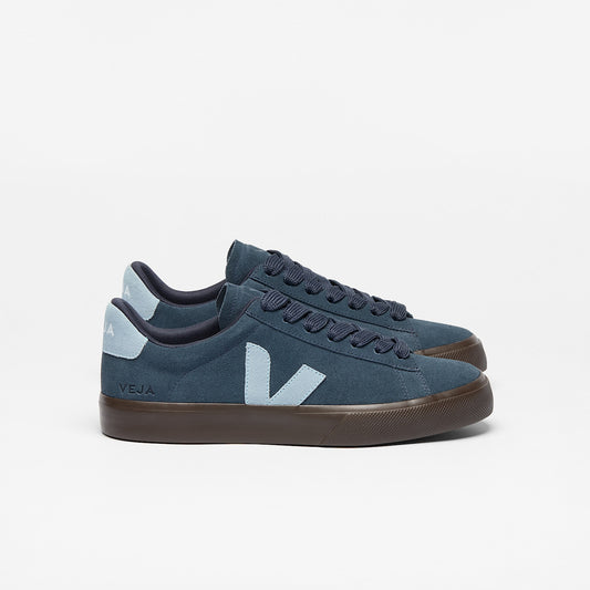 Veja Campo Bold Suede Blue