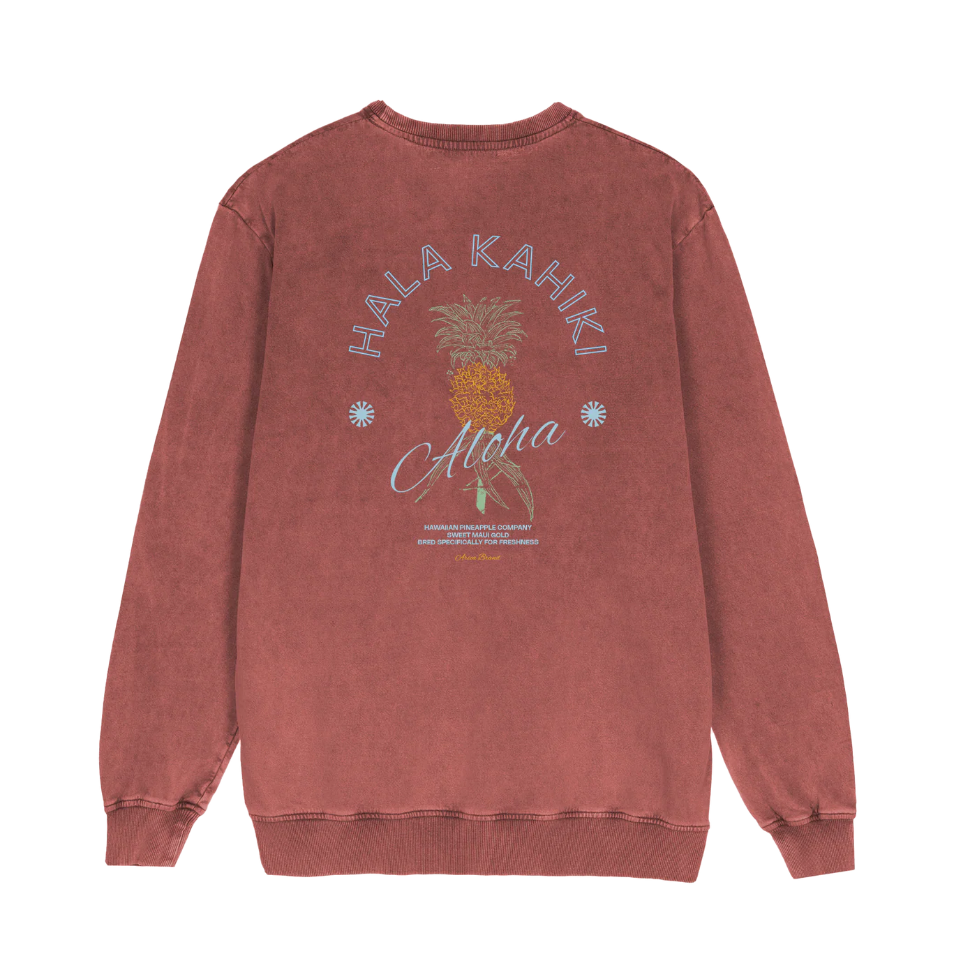 Sudadera ocre gastado