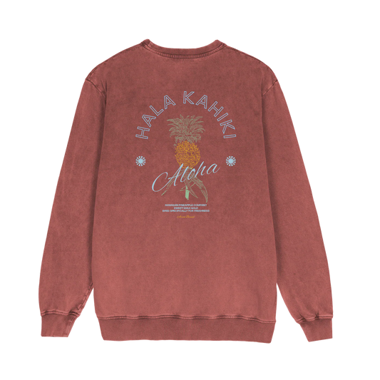 Sudadera ocre gastado