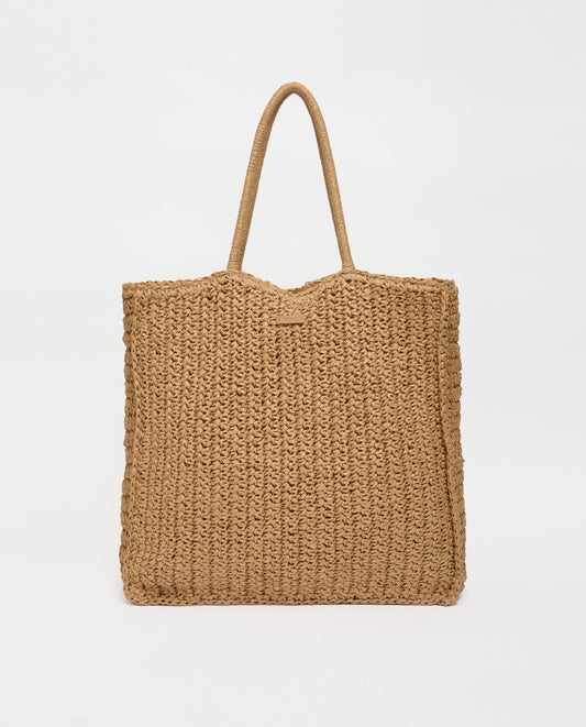 Bolso shopper rafia