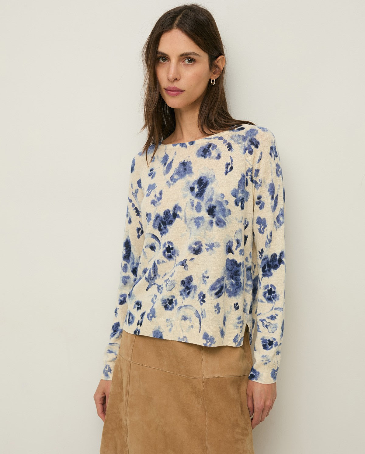 Jersey estampado flores.