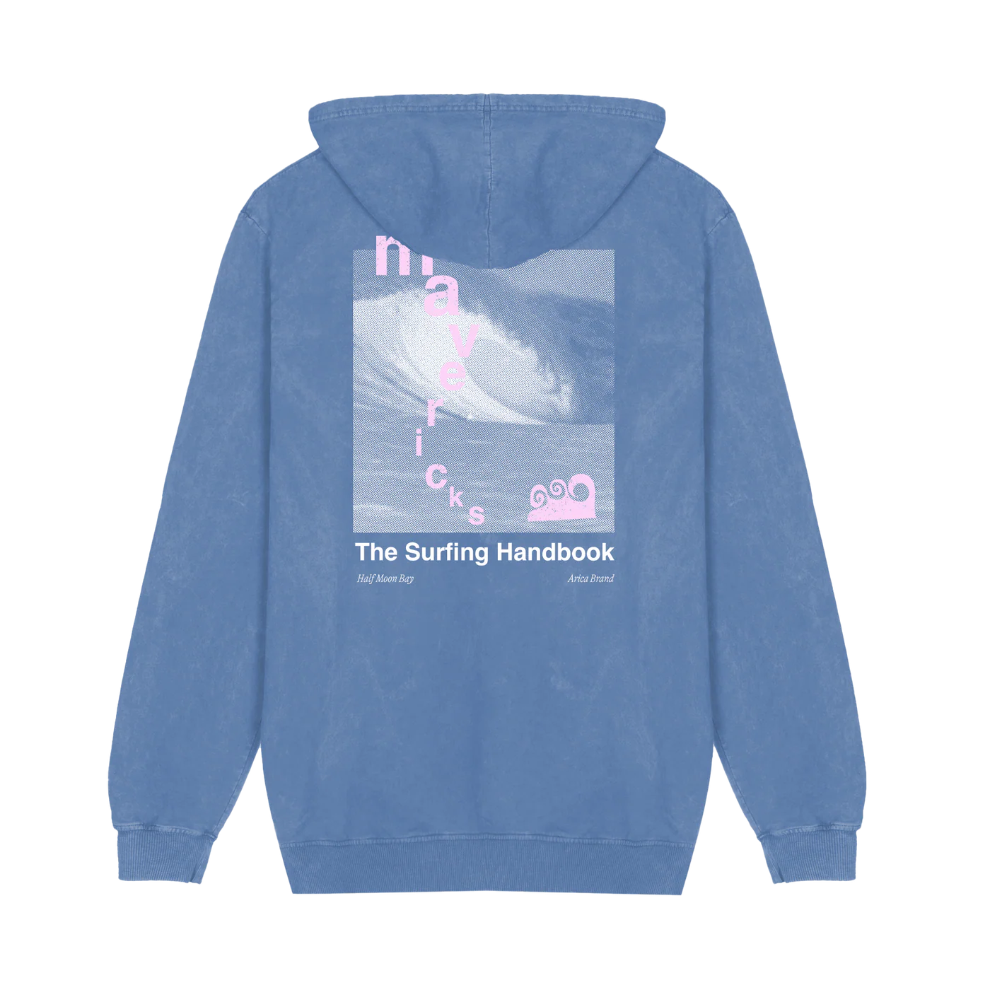 Sudadera capucha estampada