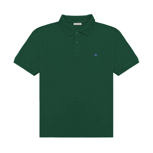 Polo manga corta verde bosque.