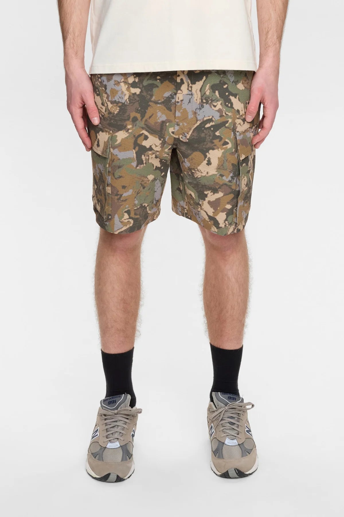 Pantalón corto camo