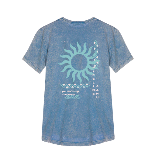 Camiseta azul cielo Pipeline