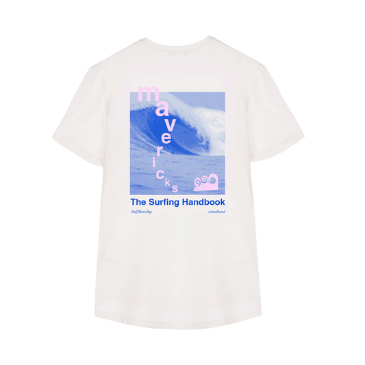 Camiseta blanca Surfing