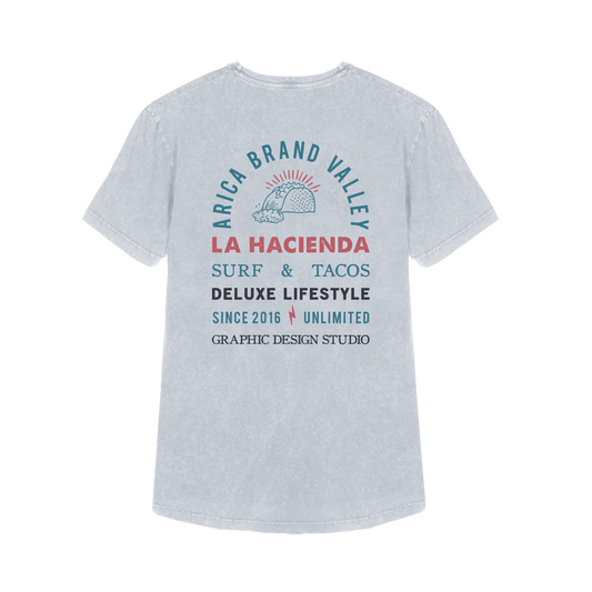 Camiseta azul claro La Hacienda