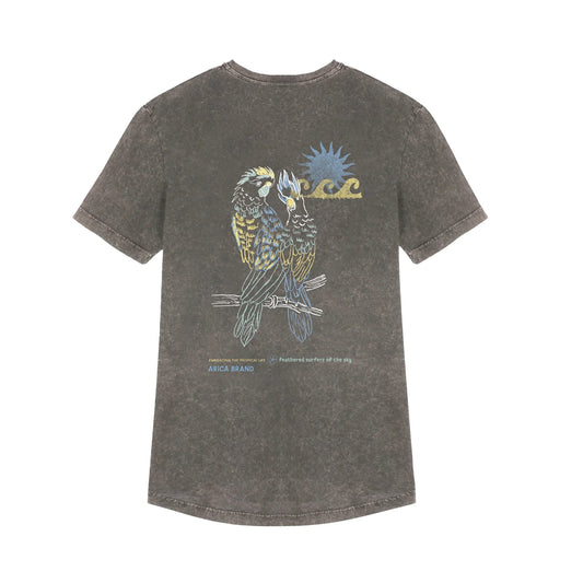 Camiseta estampada loro