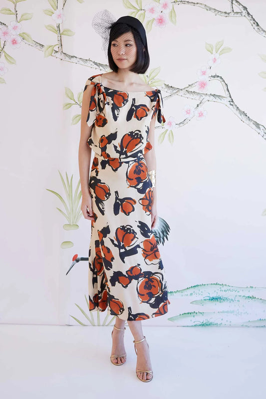 Falda estampada