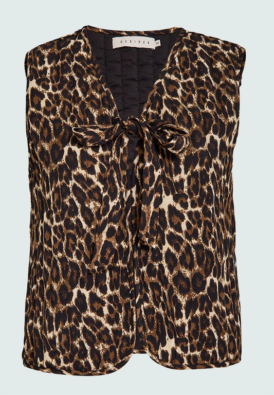 Chaleco leopardo