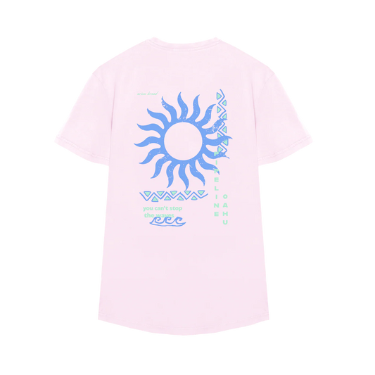 Camiseta rosa Pipeline