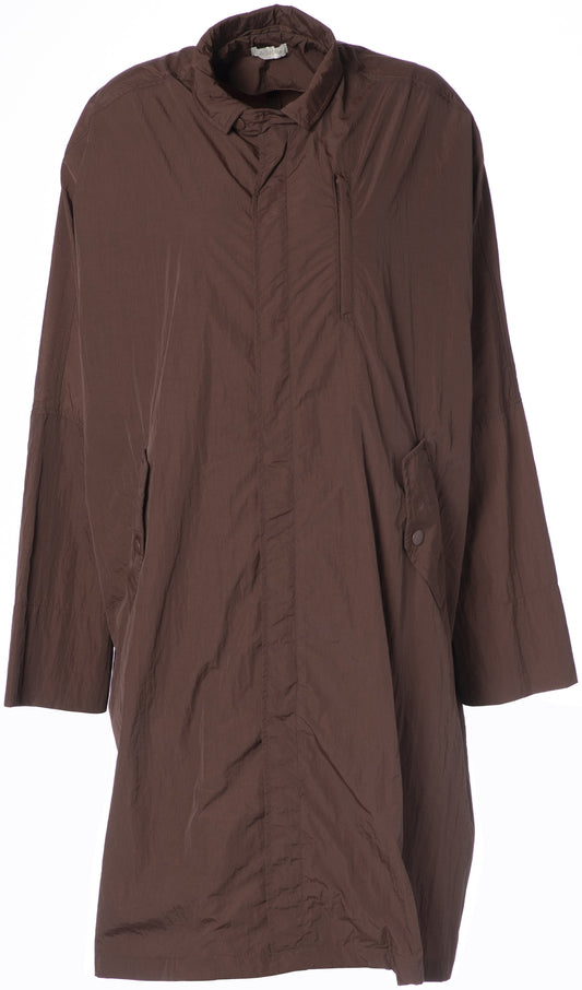 Gabardina color granate