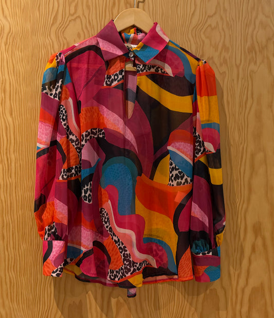 SECOND HAND -Camisa colores-